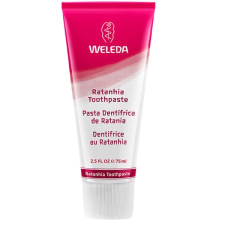 Weleda Pâte Dentifrice Au Ratanhia 75ml