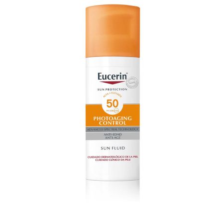 Eucerin Sun Fluide Anti Âge Visage 50ml