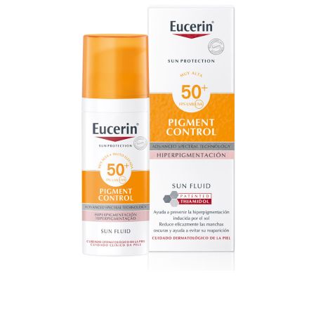 Eucerin Sun Protection Fluid Pigment Control Spf50 Hyperpigmentation Skins 50ml