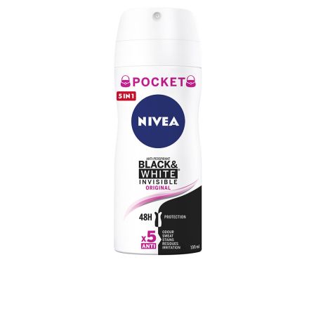 Nivea Black & White Invisible Original Déodorant Vaporisateur 100ml
