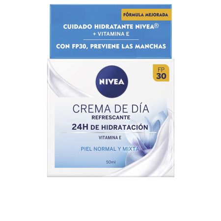 Nivea Cuidado De Día Hidratante Spf30 Piel Normal Y Mixta 50ml