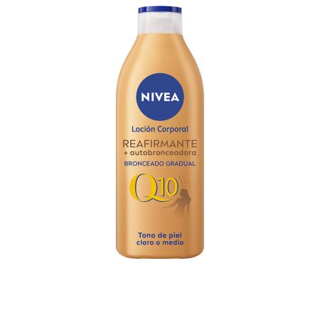 Nivea Q10 Reafirmante Autobronceadora Loción Corporal 400ml