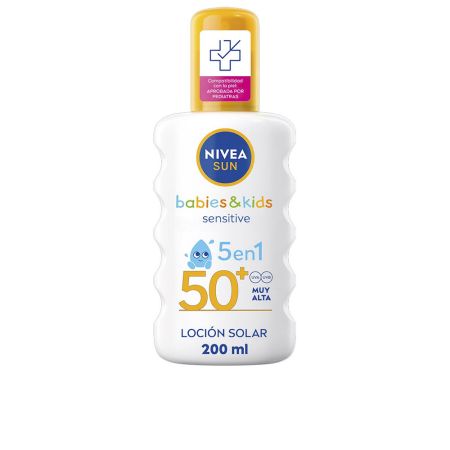 Nivea Sun Babies y Kids Loción Solar 5 En 1 Spf50 200ml