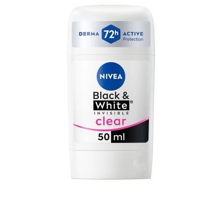 Nivea Black y White Invisible Desodorante Stick 50ml
