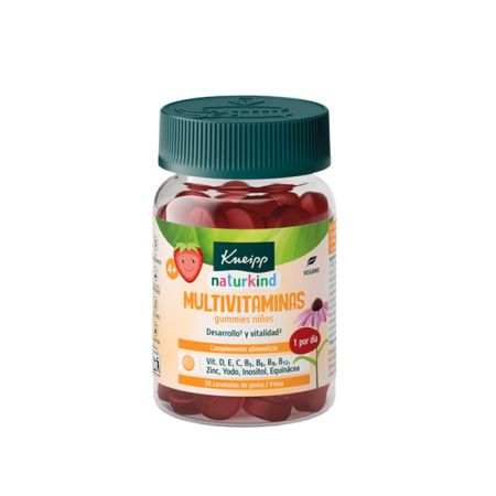 Kneipp Multivitamines Pour Enfants 30 Bonbons Gélifiés