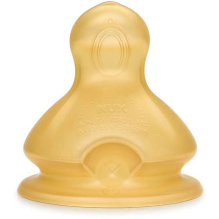 Tetina Ancha Alimento First Choice Talla 1 L Latex 2 Unidades Nuk