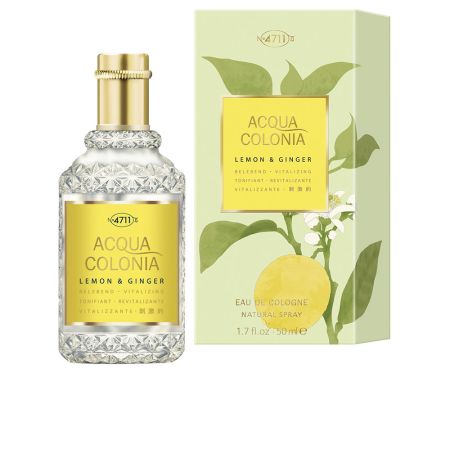 4711 Acqua Colonia Lemon And Ginger Eau De Cologne Vaporisateur 50ml