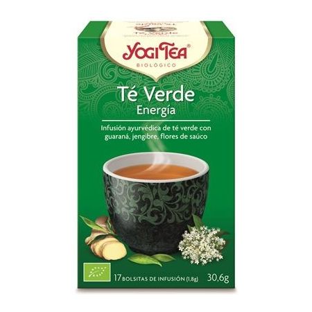 Yogi Tea Energia Te Verde 17 Bolsit