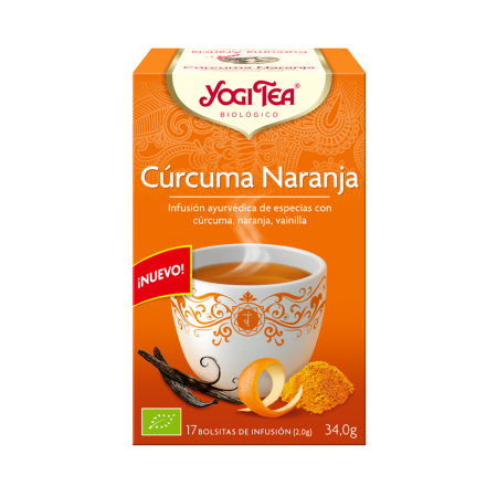 Yogi Tea Curcuma Naranja 17 X 2g