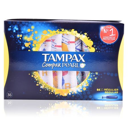 Tampax Pearl Compak Régulier 36 Unités 