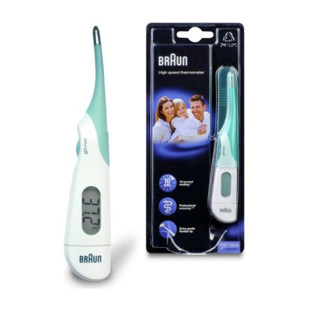 Braun Thermomètre Numérique Flexible PRT1000