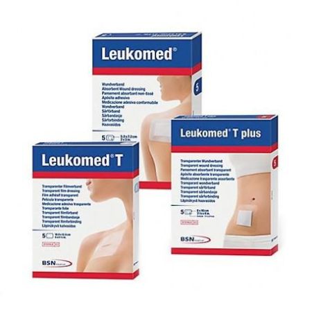 Leukomed T Apósito Transparente 11x14 Cm 5 Unidades Bsn Medical