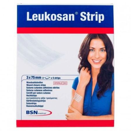 Bsn Medical Leukosan™ Bande 3x75mm 5 Bandelettes