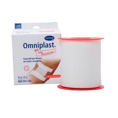 Hartmann Omniplast Sparadrap Blanc 5cmx5m