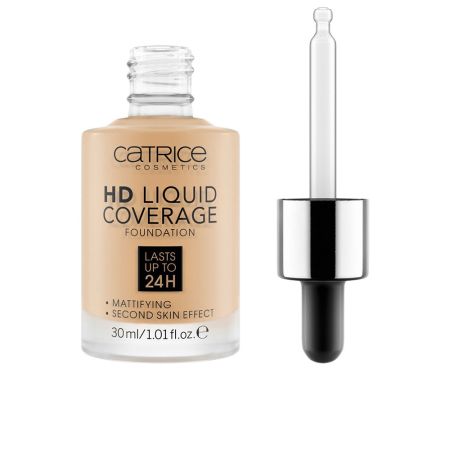 Catrice Hd Liquid Coverage Foundation Lasts Up Tp 24h 036 Hazelnut 30ml