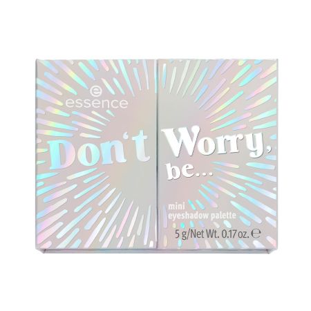 Essence Cosmetics Don't Worry, Be… Minipaleta De Sombras De Ojos Multi-Color 5g
