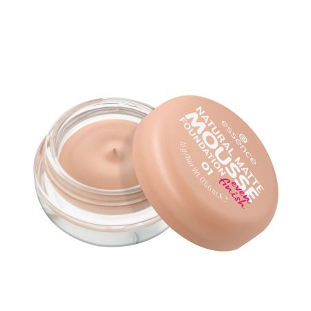 Essence Cosmetics Natural Matte Base Maquillaje En Mousse 01 16g