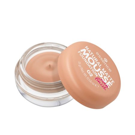 Essence Cosmetics Natural Matte Base Maquillaje En Mousse 02 16g