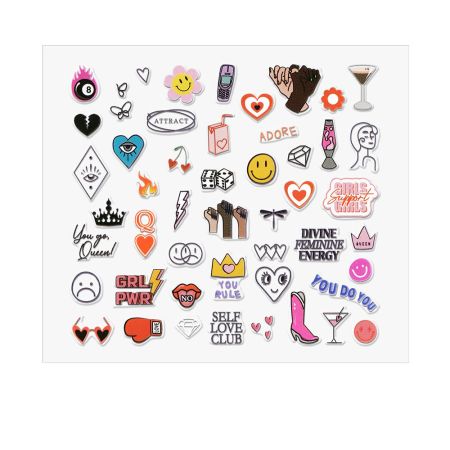 Essence Cosmetics Call Me Queen! Pegatinas Para Uñas 1 U