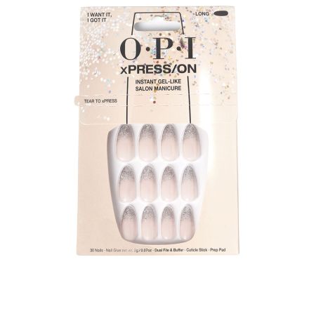 Opi Xpress-On Uñas Artificiales Nail Art I Want It, I Got It 30 U