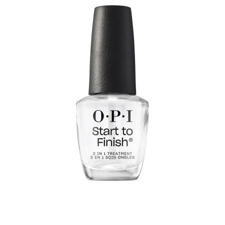 Opi Start to Finish 3 En 1 Tratamiento Base, Top Coat y Fortalecedor 15ml