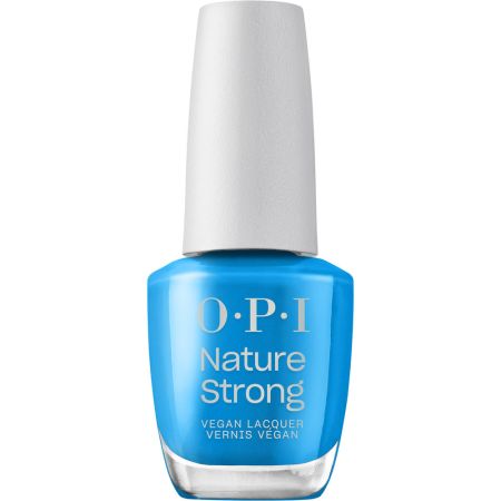 Opi Nature Strong Esmalte De Uñas De Origen Natural De Larga Duración Fresh As A Blue Daisy 15ml