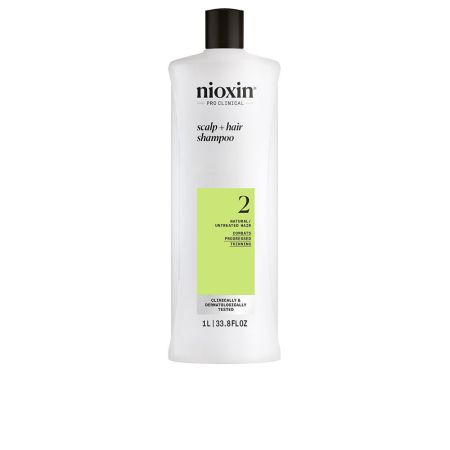 Nioxin Sistema 2 - Champú - Cabello Natural Con Debilitamiento Avanzado 1000ml