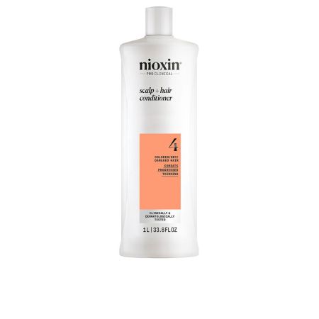Nioxin Sistema 4 - Acondicionador - Cabello Teñido y Dañado Con Debilitamiento Avanzado 1000ml
