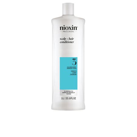 Nioxin Sistema 3 - Acondicionador - Cabello Teñido y Dañado Con Debilitamiento Leve 1000ml