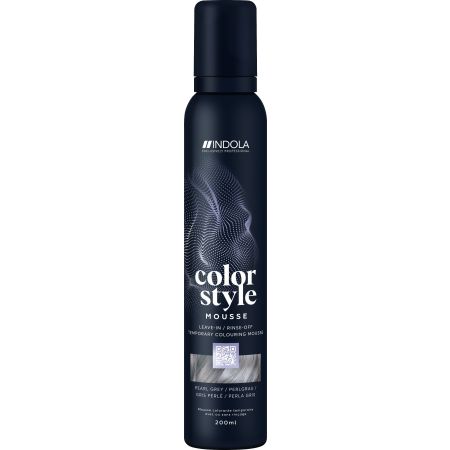 Indola Color Style Mousse Pearl Grey 200ml