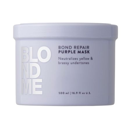Schwarzkopf Blondme Bond Repair Tratamiento Morado 500ml