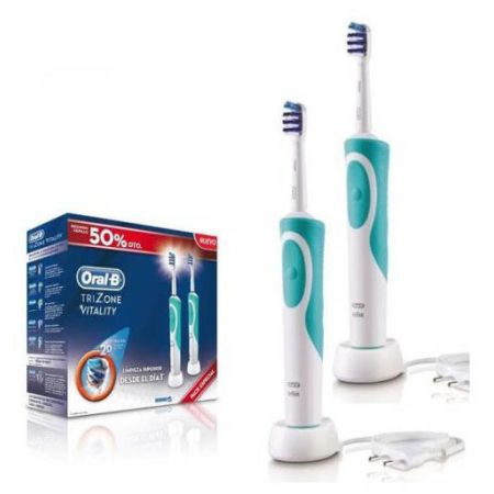 Oral-B Oral B Electric Toothbrush Vitaly Trizone 2 Units
