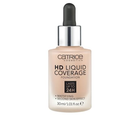 Catrice Hd Liquid Coverage Foundation Lasts Up Tp 24h 040 Warm Beige 30ml