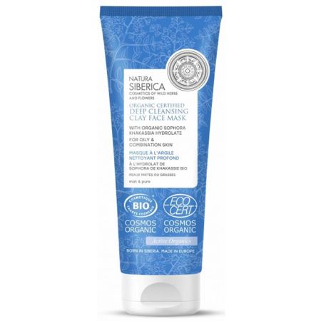 Natura Siberica Masque A Largile Nettoyant Profond 75ml