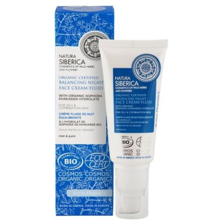 Natura Siberica Creme Fluide De Nuit Equilibrante 50ml