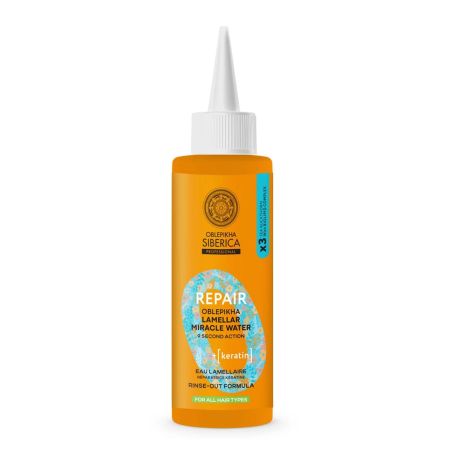 Natura Siberica Oblepikha Repair Keratin Agua Milagrosa Lamellar 200ml