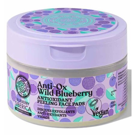 Natura Siberica Disques Exfoliants Anti Oxydants Visage 20 Unité