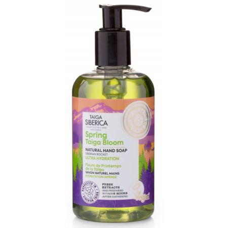 Natura Siberica Spring Savon Naturel Mains Hydratation Intense 300ml