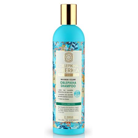 Natura Siberica Oblepikha Shampoo Maximum Volume 400ml