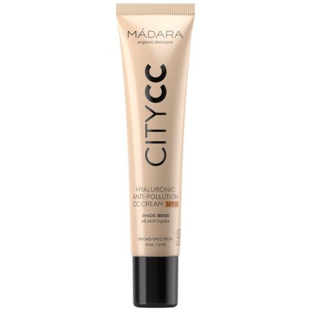 Mádara City CC Hyaluronic Anti Pollution CC Cream Spf15 Beige 40ml