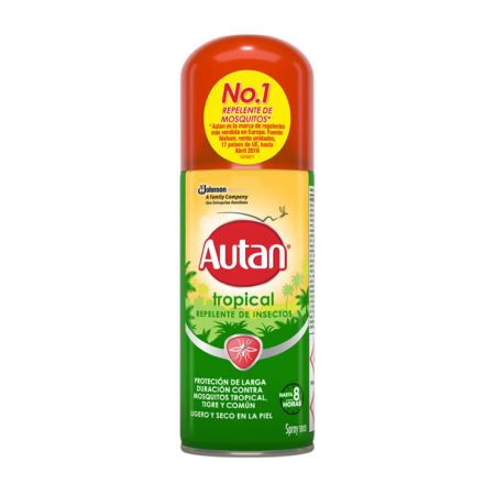 Autan Tropical Repellent Sec Vaporisateur 100ml