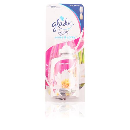 Glade Sense y Spray Ambientador Recambio Relax Zen