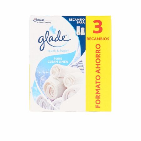 Glade Touch And Fresh Pure Clean Linen 3 Refill