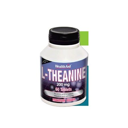 Health Aid L-Teanina 200 Mg 60 Comp