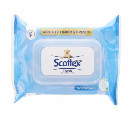 Scottex Original Wet Toilet Paper 74 Units