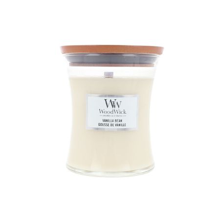Woodwick Vela Vanilla Bean 275g