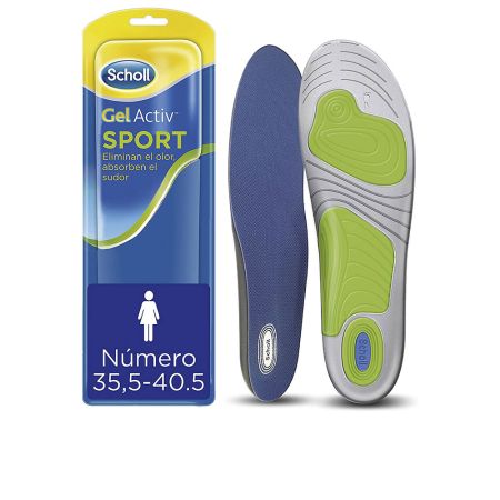 Scholl GelActiv Sport Semelles Femme Taille 35-40.5