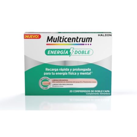 Multicentrum Double Energy 20 Comprimés