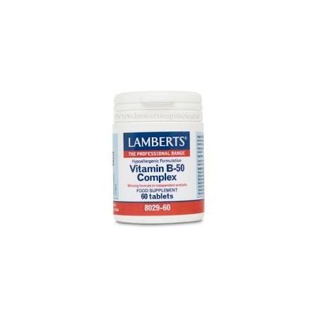 Lamberts Vit B 50 Complex 60 Tabs