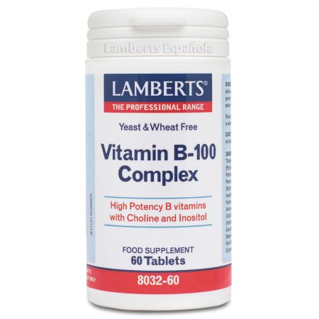 Lamberts Vitamina B-100 Complex 60 Tabs